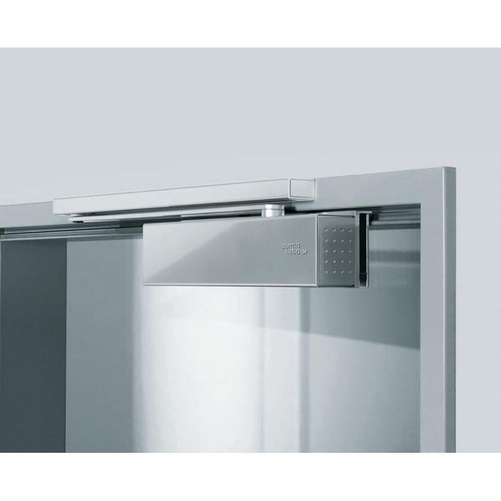 Voir la diapositive 3 : DORMA Ferme porte TS 91B fixe force 3 fourni sans bras finition argent DORMA 41030101