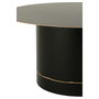 Voir la diapositive 2 : Paris Prix Table Basse en Métal  Border  80cm Noir