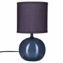 Voir la diapositive 2 : ATMOSPHERA Lampe à Poser Céramique  Boule  24cm Gris