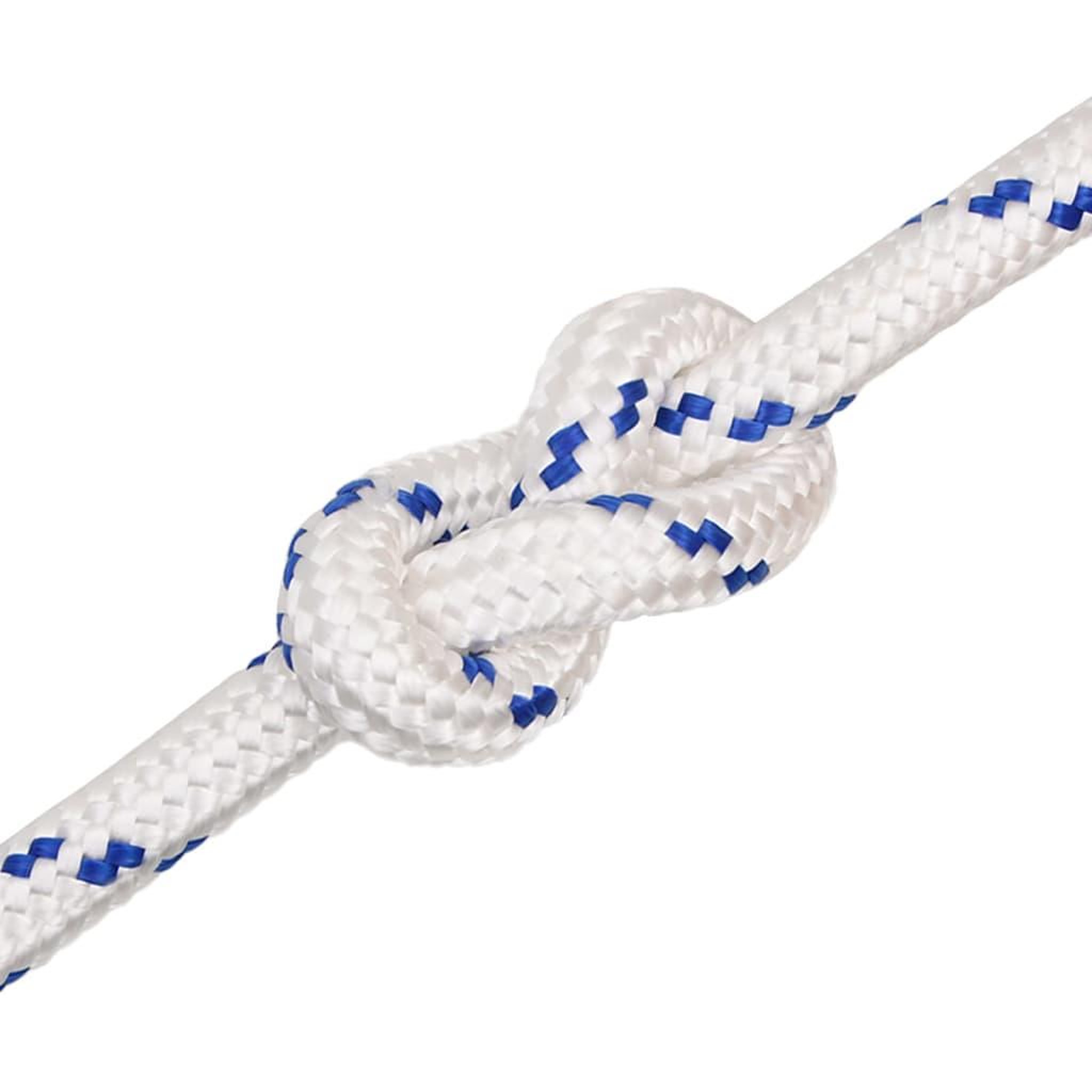 Voir la diapositive 5 : VIDAXL Corde de bateau Blanc 20 mm 25 m Polypropylene