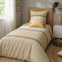 Voir la diapositive 2 : Les Ateliers du Linge Parure de couette 2pcs 140x200cm 100% microfibre 55gsm sofra naturel