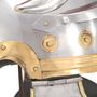 Voir la diapositive 6 : VIDAXL Casque de soldat romain antique pour GN Argenté Acier