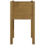 Voir la diapositive 5 : VIDAXL Jardinieres 2 pcs Marron miel 40x40x70 cm Bois de pin massif