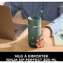 Voir la diapositive 4 : NINJA Bouteille isotherme Sip Perfect 300ml Travel Mug Jade