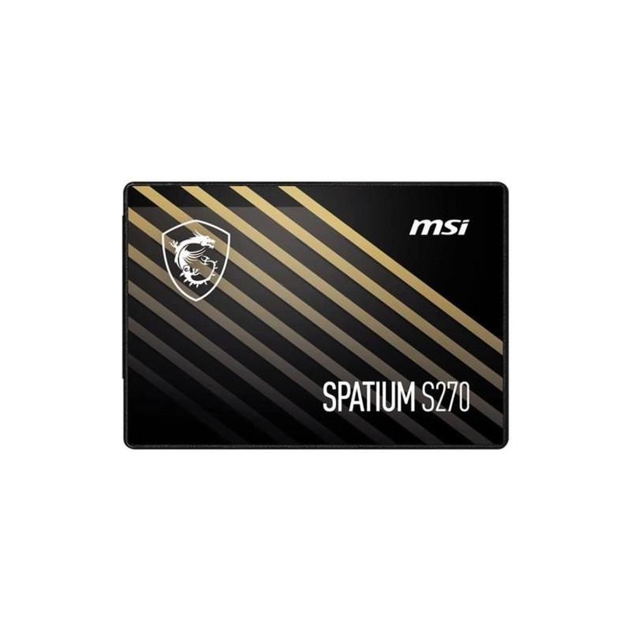 Voir la diapositive 2 : MSI MSI - SPATIUM S270 - SSD interne - 480Go - SATA 2.5