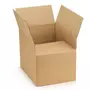 RAJA 5 cartons d'emballage 30 x 25 x 20 cm - Simple cannelure