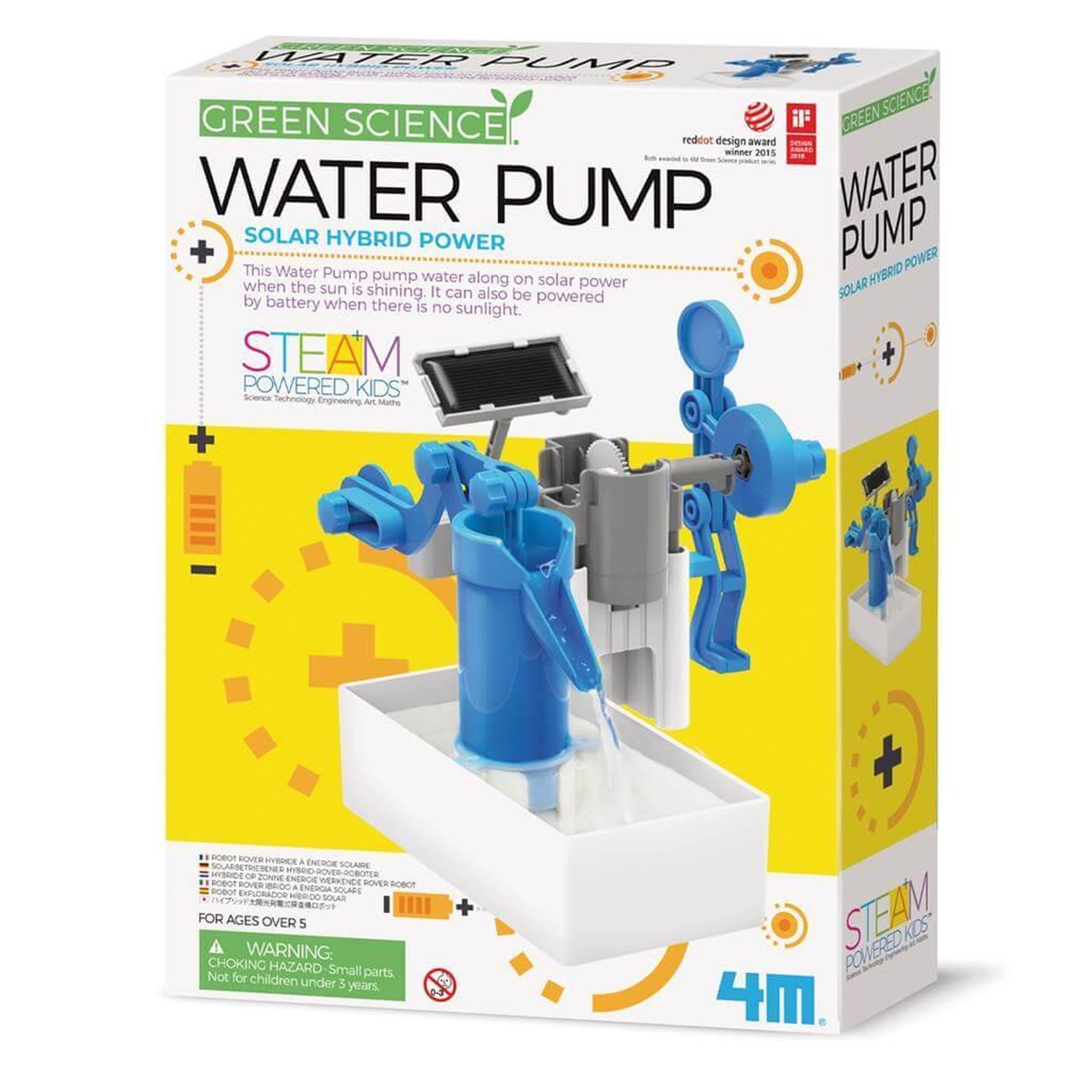 Voir la diapositive 1 : 4M Kit de fabrication Green Science : Pompe à eau