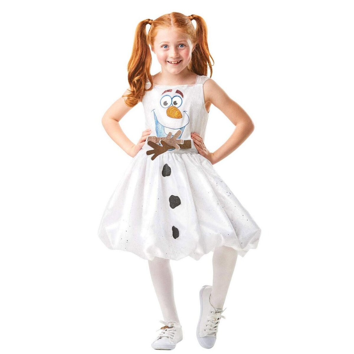 Rubie's Déguisement Robe Luxe Olaf Air Motion La Reine des Neiges 2 -  Frozen 2 - Fille - 3/4 ans (96 à 104 cm) pas cher 