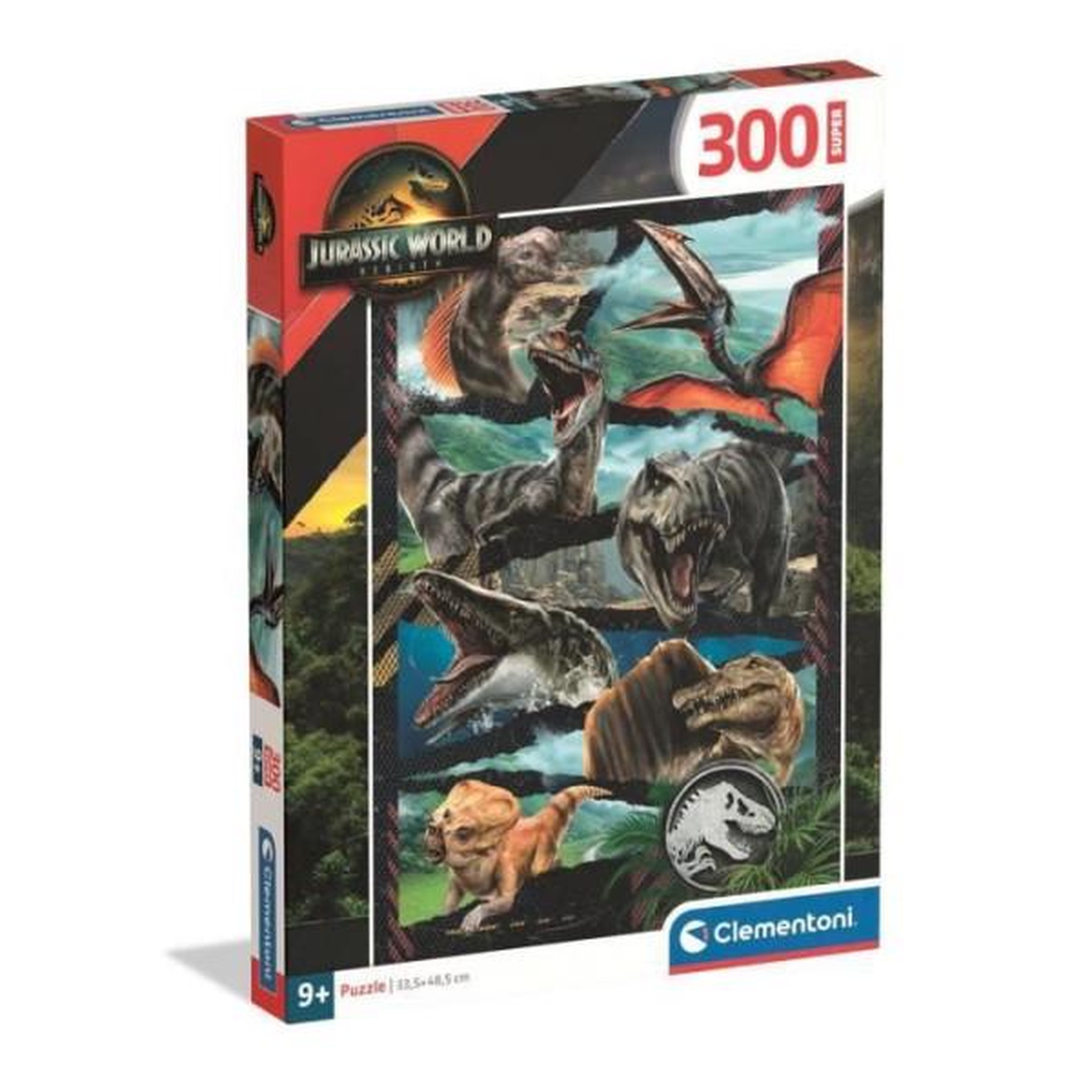 CLEMENTONI CLEMENTONI - 300 pieces Super - Jurassic World, Renaissance