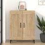 Voir la diapositive 1 : VIDAXL Buffet Chene sonoma 69,5x34x90 cm Bois d'ingenierie