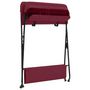 Voir la diapositive 5 : VIDAXL Table à langer Rouge Fer