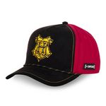 CAPSLAB Casquette homme trucker en suedine finitions premium Harry Potter. Coloris disponibles : Rouge