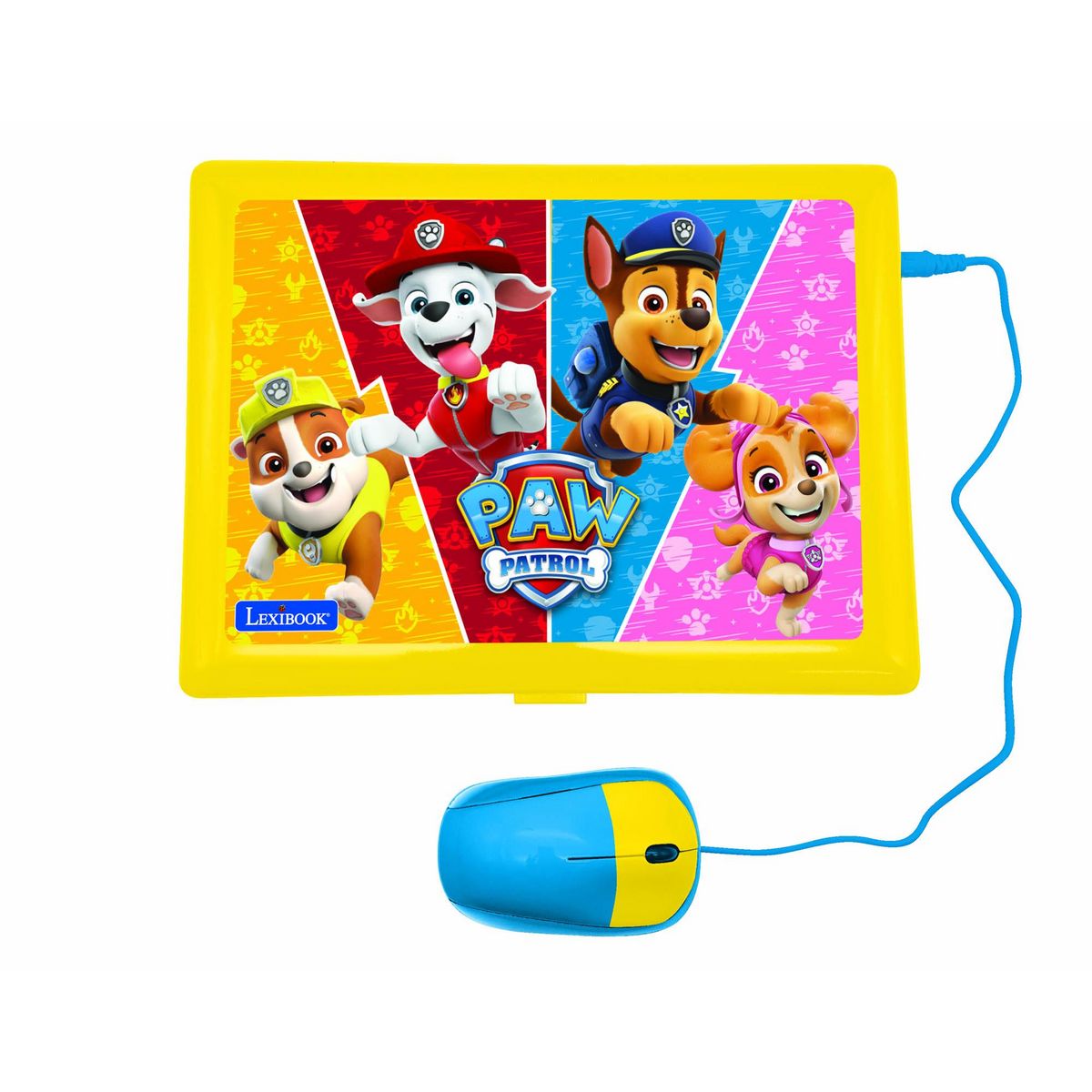 Lexibook Ordinateur portable éducatif bilingue La Pat Patrouille (EN/FR)