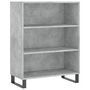 Voir la diapositive 4 : VIDAXL Buffet gris beton 69,5x32,5x180 cm bois d'ingenierie