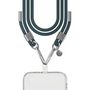 Voir la diapositive 2 : FORCE CASE Bandoulière Cordon Verte détails silver