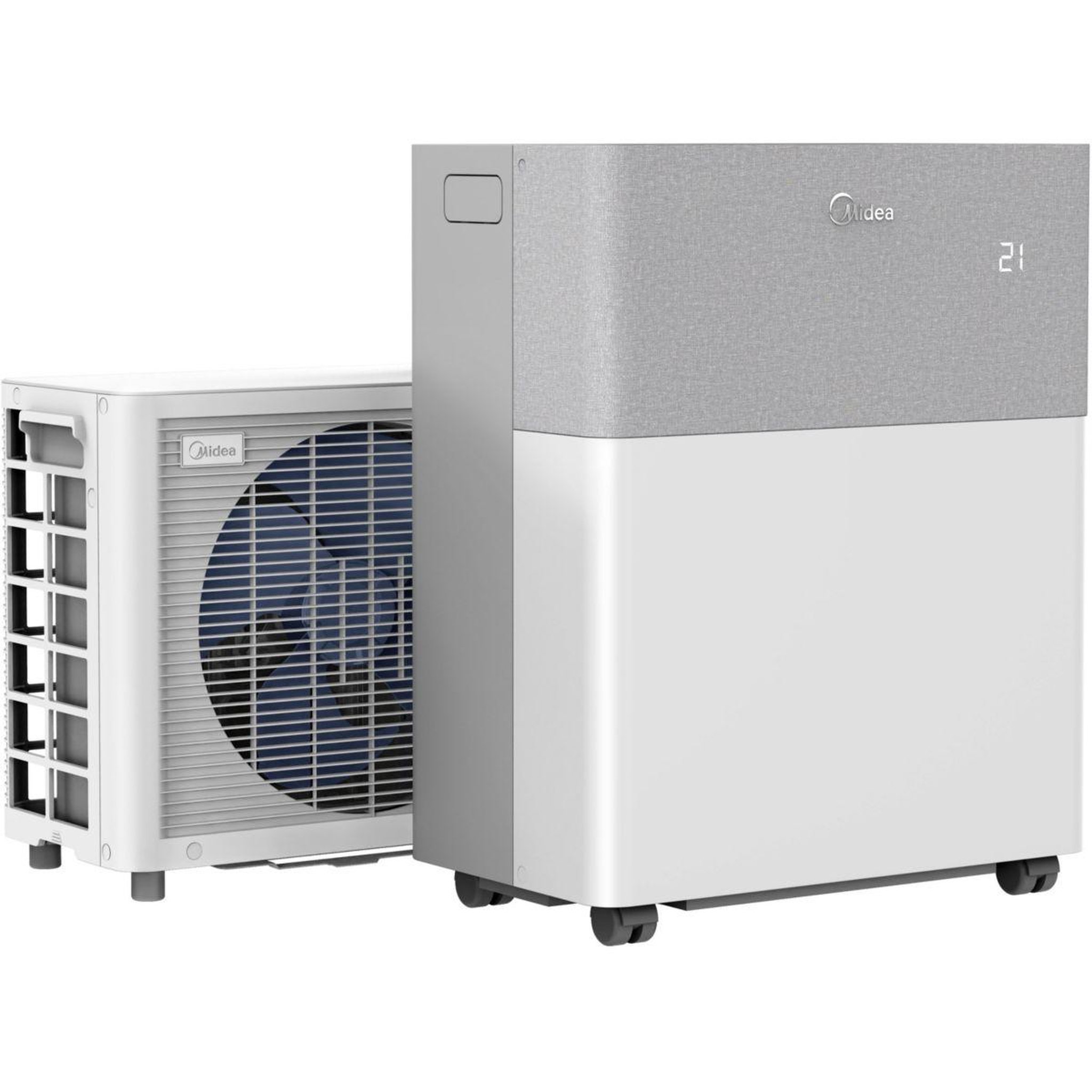 Voir la diapositive 1 : OPTIMEA Clim réversible Midea climatiseur split mobile