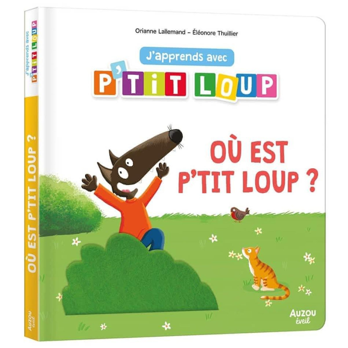 J'APPRENDS AVEC P'TIT LOUP. OU EST P'TIT LOUP ?, Lallemand Orianne