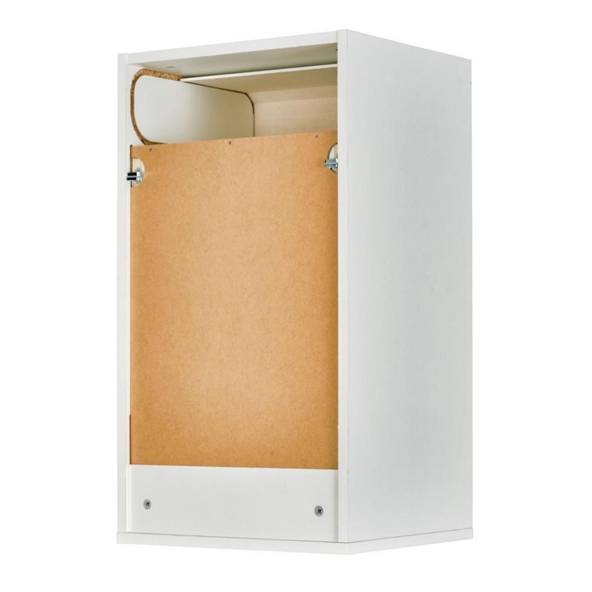 Rangement de cuisine à rideau coloris blanc L40 cm - COOKING