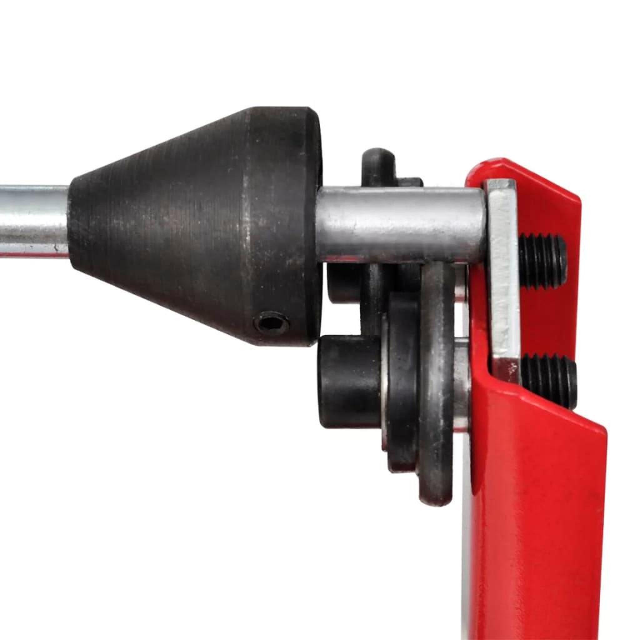 Voir la diapositive 4 : VIDAXL Equilibreuse pour roue de moto professionnelle Rouge
