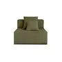 LISA DESIGN Colombine - module d'assise sans accoudoirs - en velours côtelé -