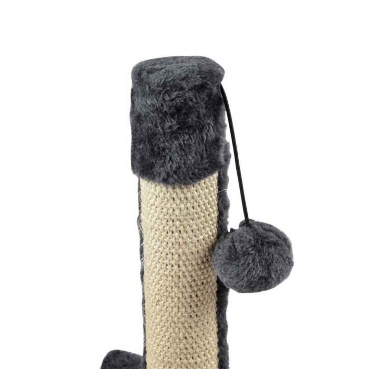 Paris Prix Arbre à Chat avec Socle  Étoile  33cm Anthracite