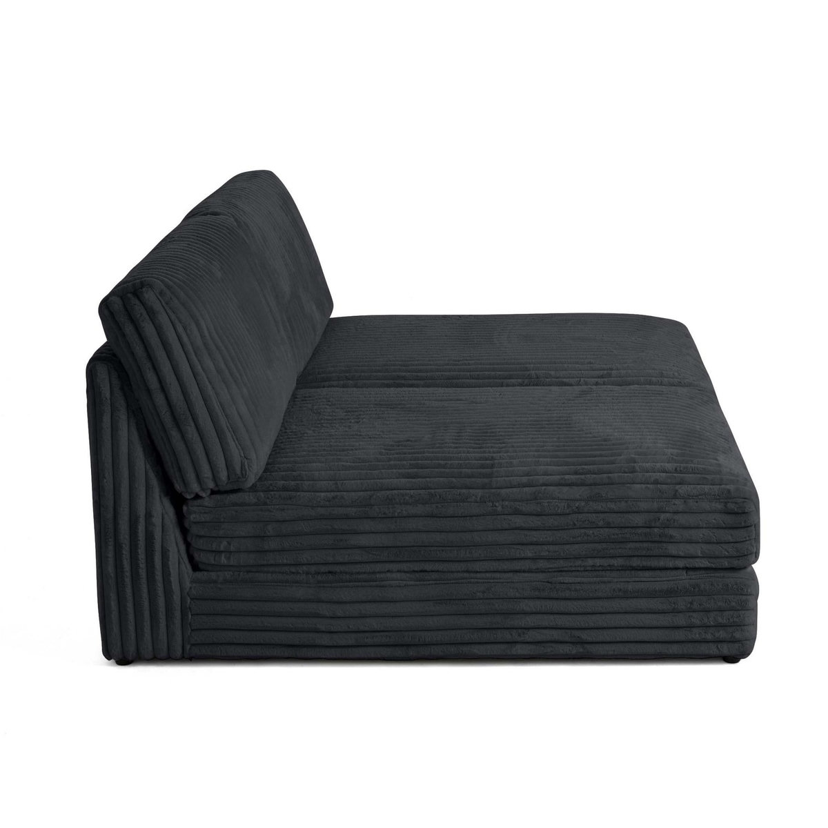 LISA DESIGN Jasper - canapé modulable 3 places - en fausse fourrure côtelée