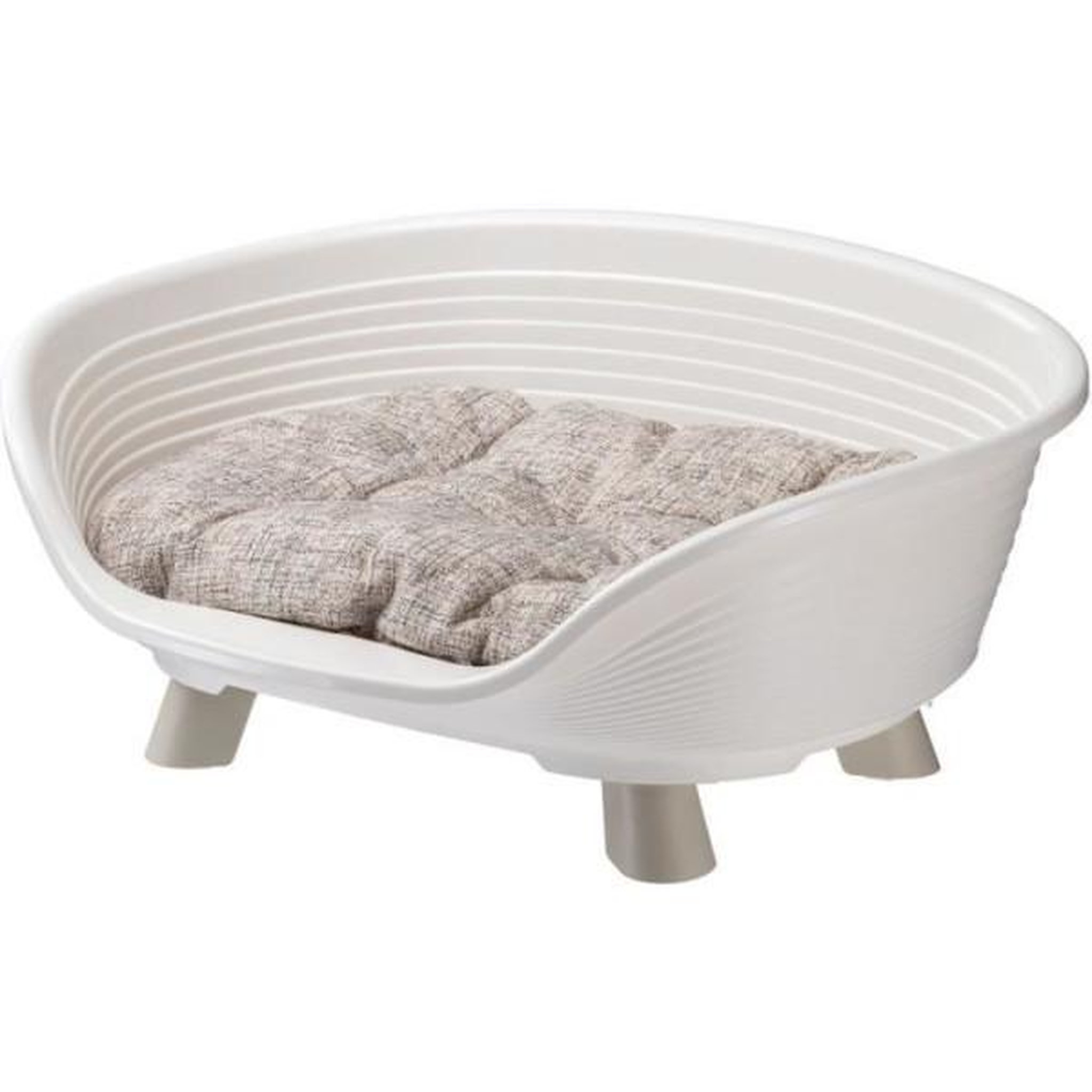 Ferplast Corbeille - FERPLAST - THRONE 4 - Avec coussin relax - Blanc