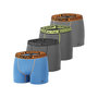 Voir la diapositive 1 : FREEGUN Lot de 4 Boxers homme chiné Aktiv Sport