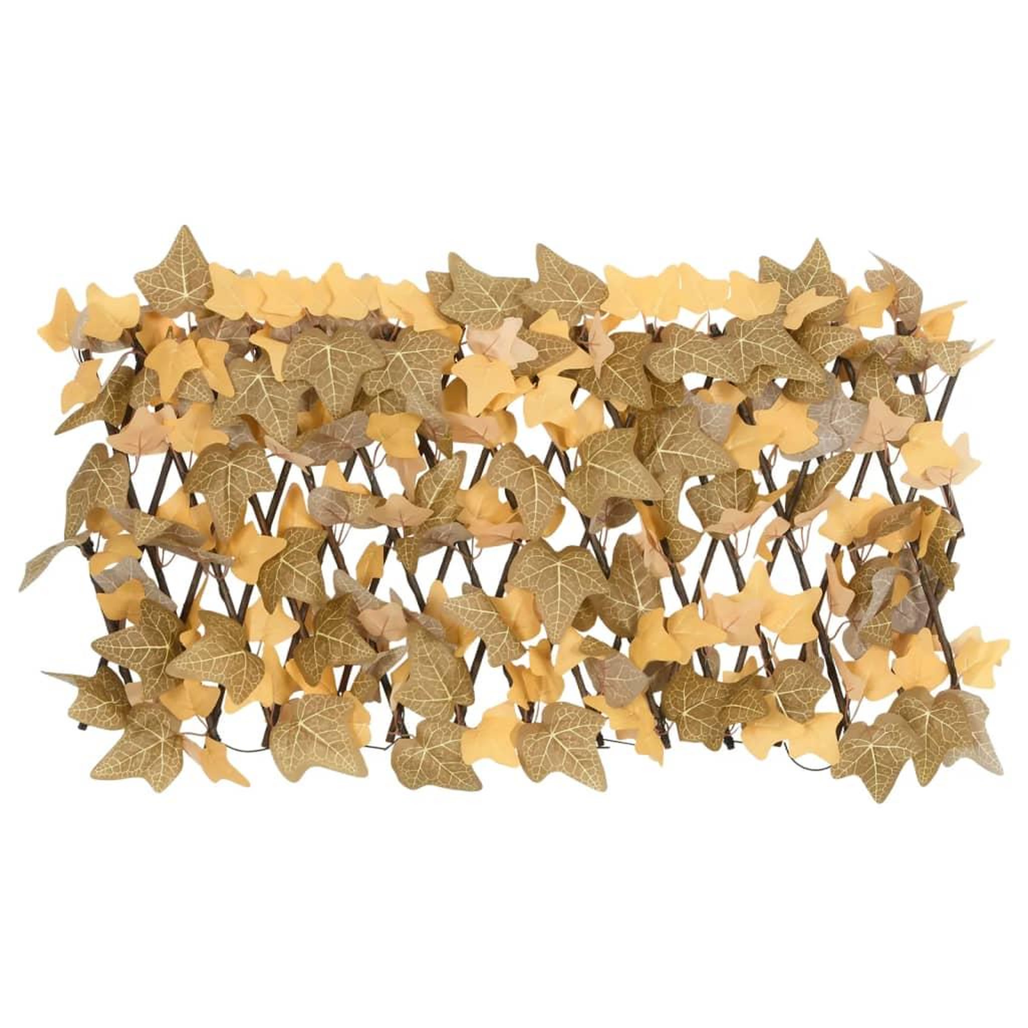 Voir la diapositive 3 : VIDAXL vidaXL Treillis de feuille d'erable artificiel extensible 5 pcs