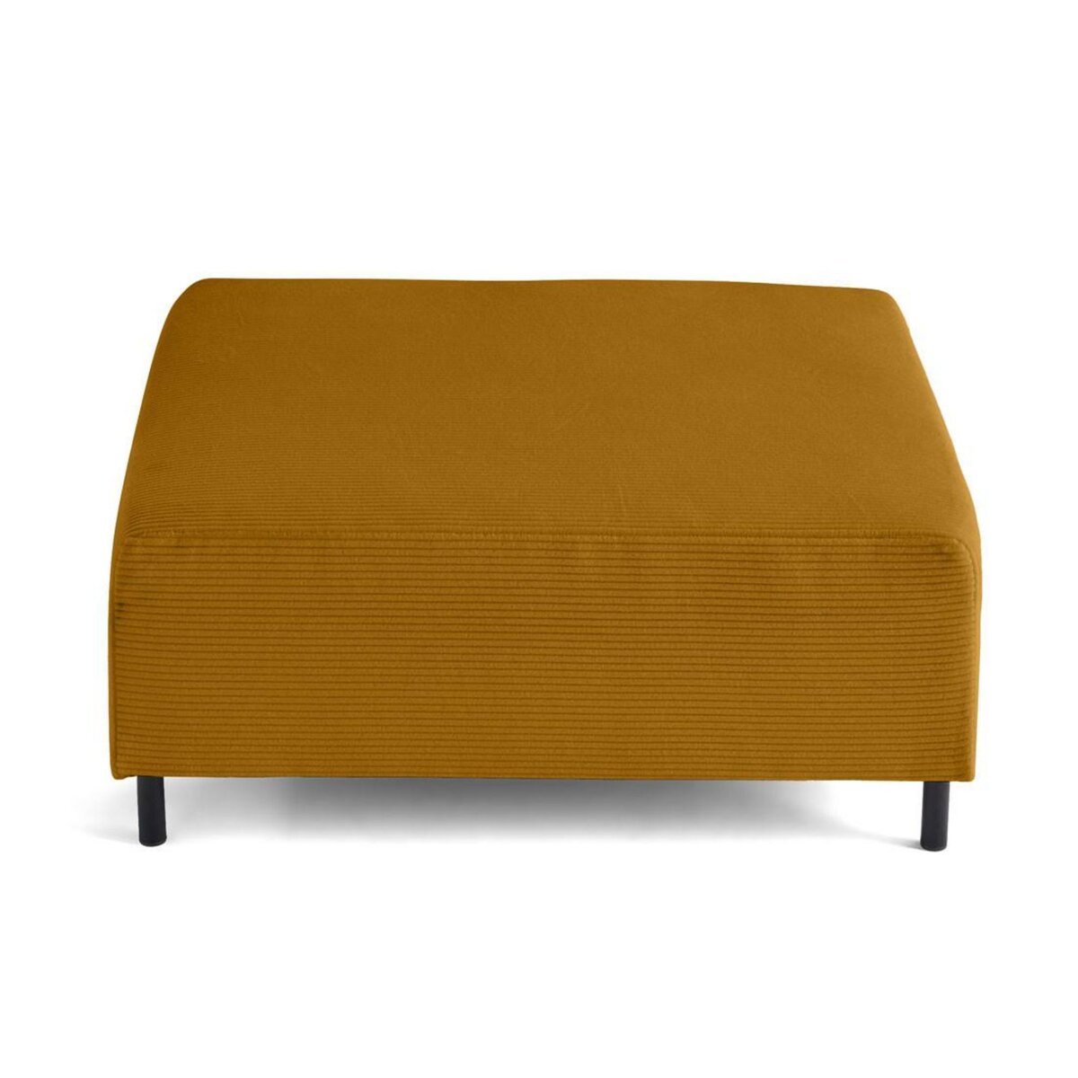 LISA DESIGN Edinburg - pouf modulable - en velours côtelé