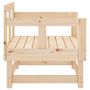 Voir la diapositive 5 : VIDAXL Chaises de jardin lot de 2 bois massif de pin