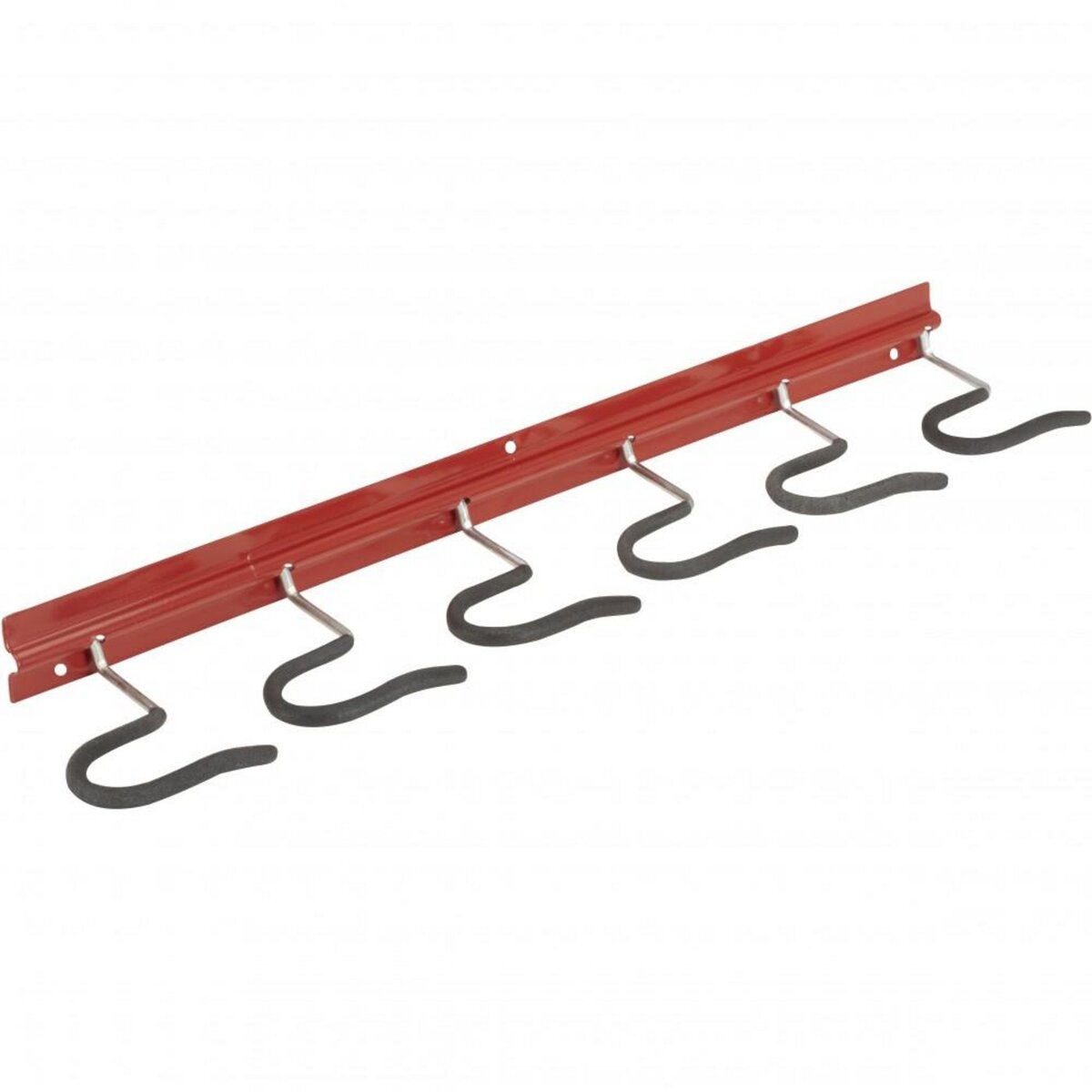 Mottez Support 6 crochets MOTTEZ, H.11 x l.45 x P.1 cm