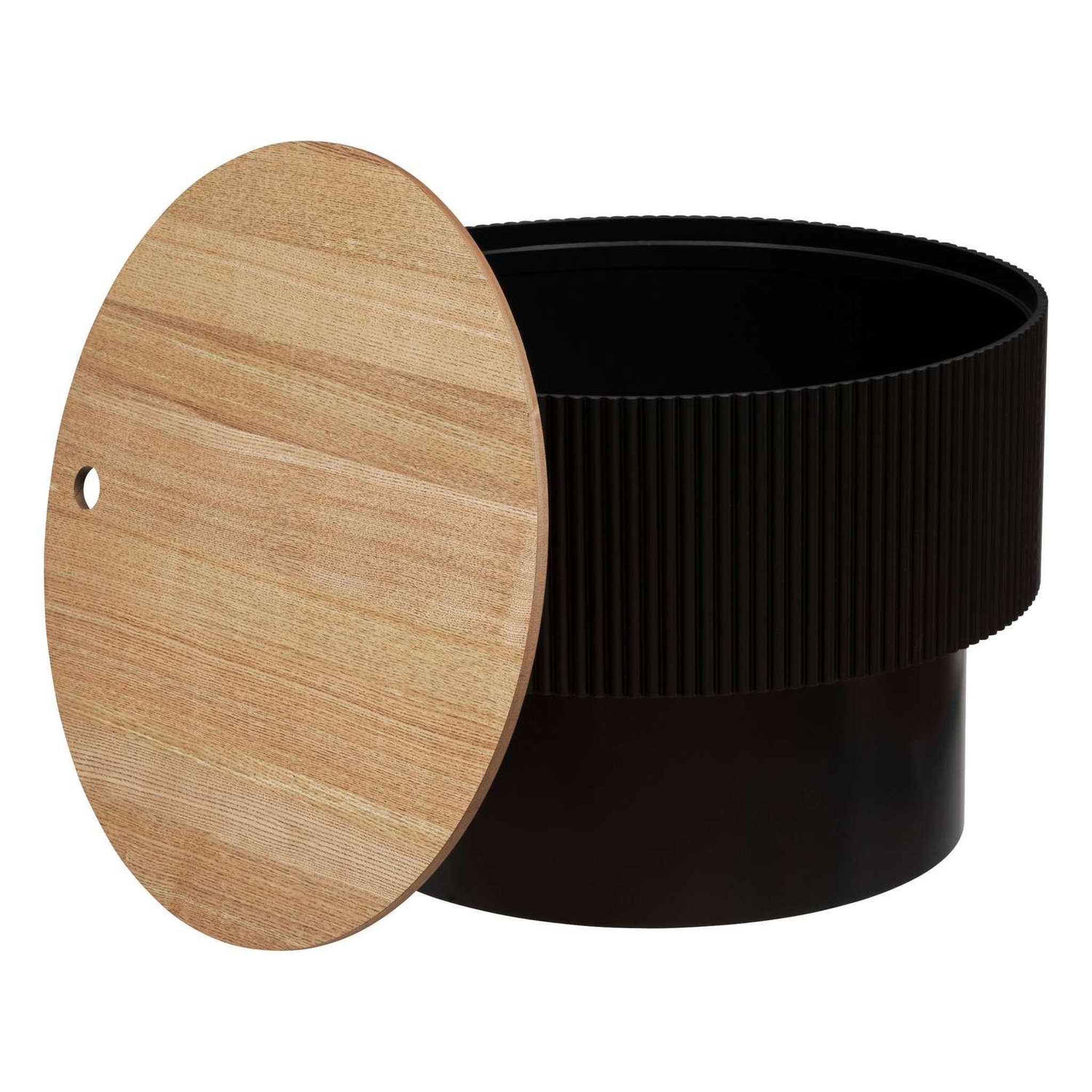 Voir la diapositive 3 : ATMOSPHERA Table basse coffre en bois ENOLA