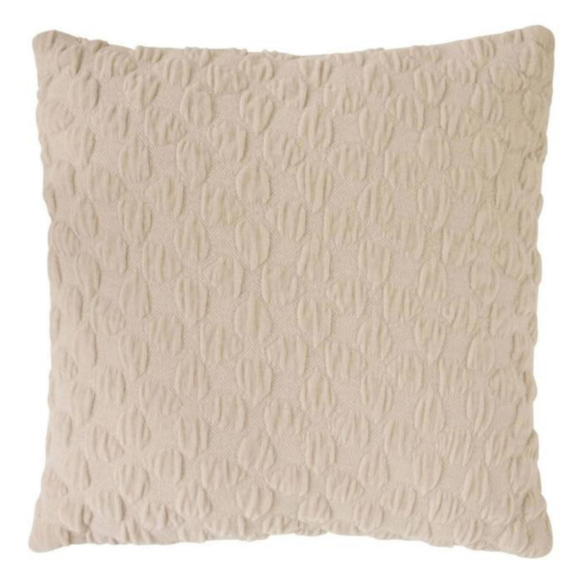 ATMOSPHERA Coussin Chenillé 3D  Nova  40x40cm Beige