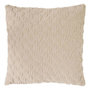 Voir la diapositive 1 : ATMOSPHERA Coussin Chenillé 3D  Nova  40x40cm Beige