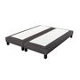 Voir la diapositive 5 : PRESTIGE Collection Ensemble matelas ressorts TEMPO GREY+ sommier déco gris 180x200 cm