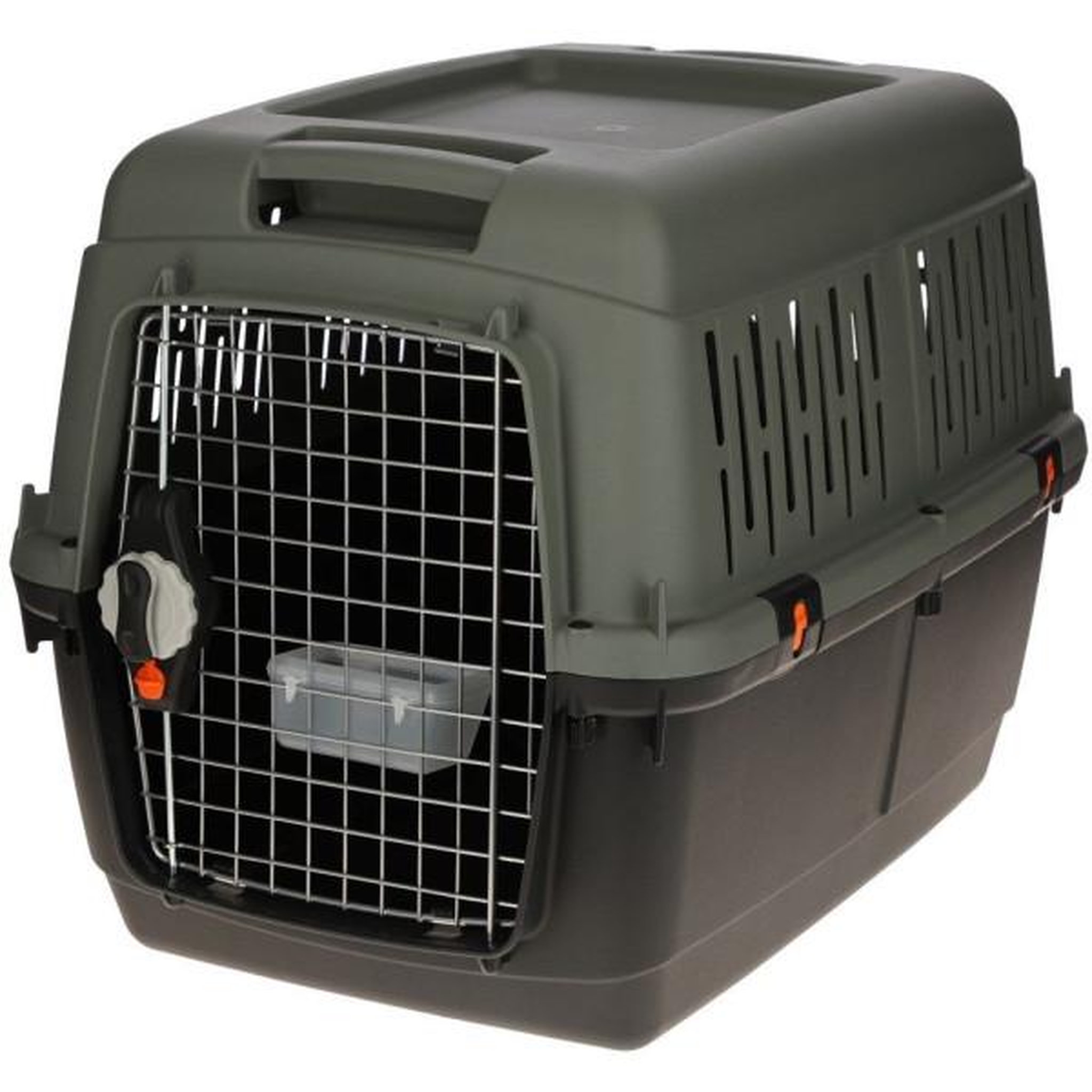 Voir la diapositive 3 : KERBL Box de transport - kerbl - eco - gris/vert - 81 × 60 × 61,5 cm