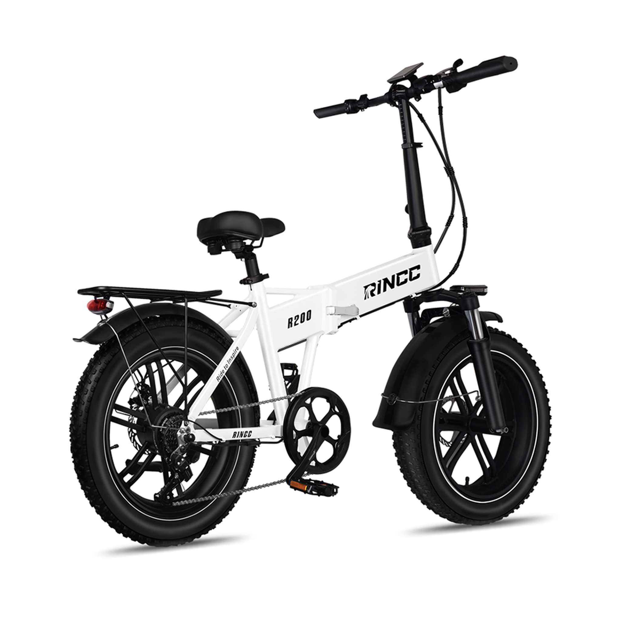 Voir la diapositive 2 : RINCC Vélo électrique pliant rincc r200