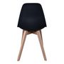 Voir la diapositive 3 : The Home Deco Factory 4 Chaises design scandinave à coque Holga
