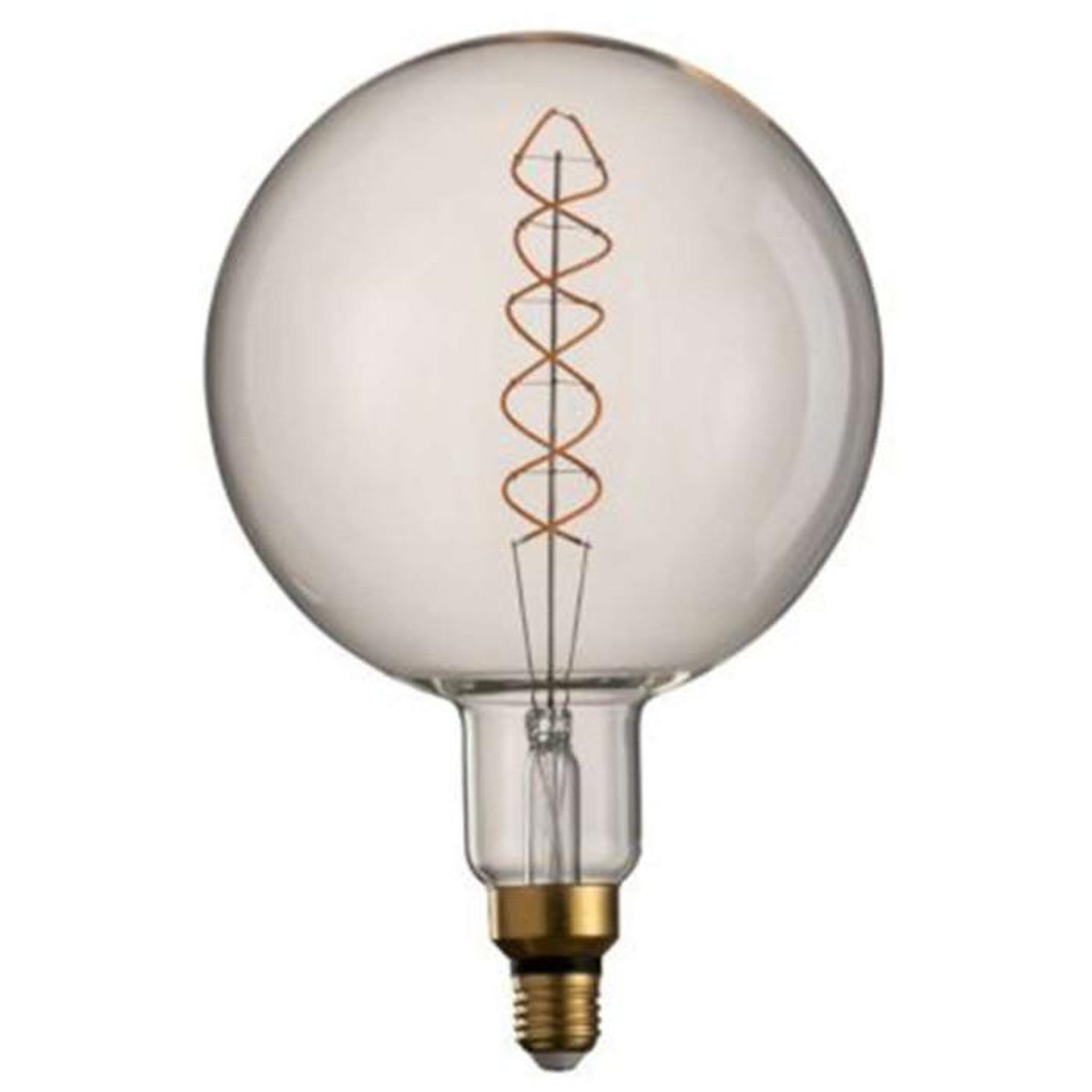 Paris Prix Ampoule G200  Double Spiral  30cm Transparent