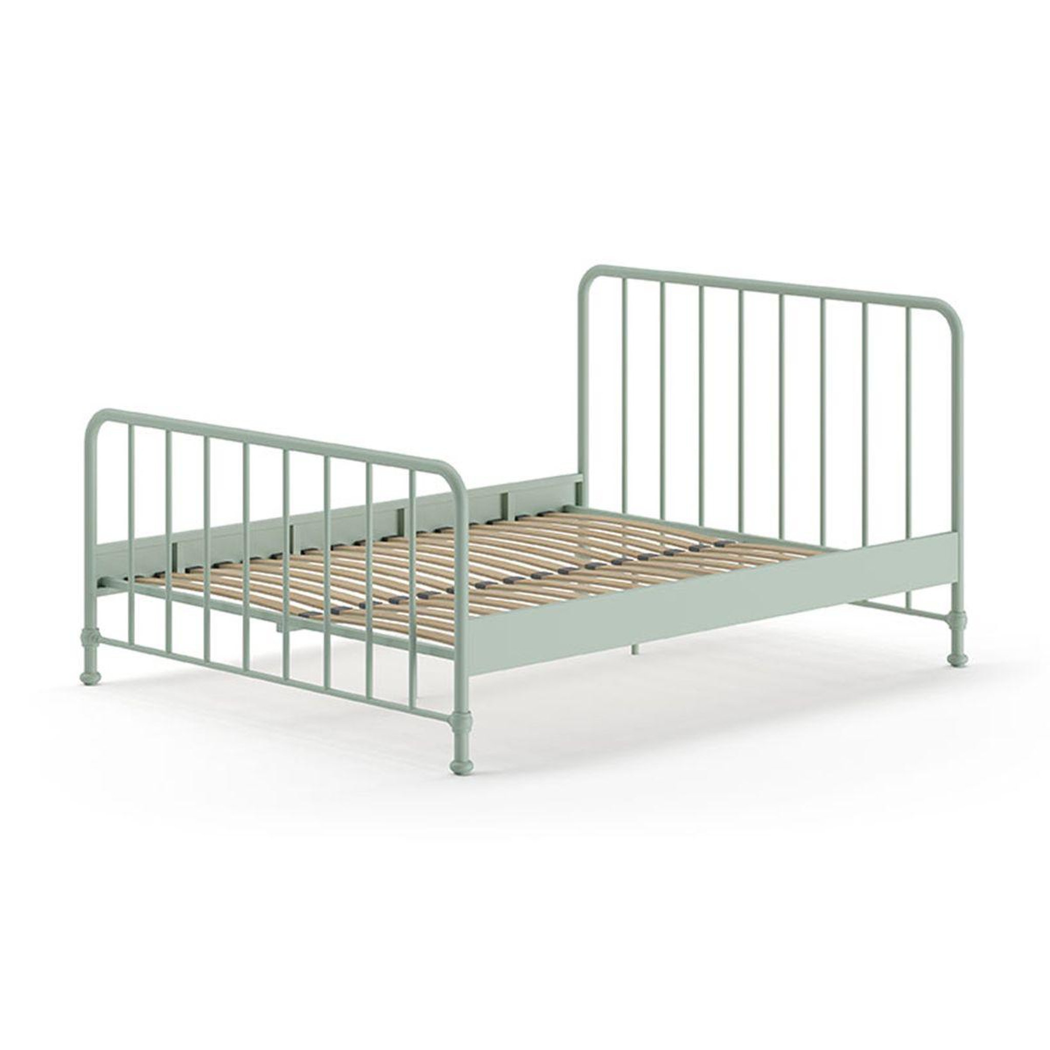 Voir la diapositive 2 : Paris Prix Lit adulte  bronxx  160x200cm vert