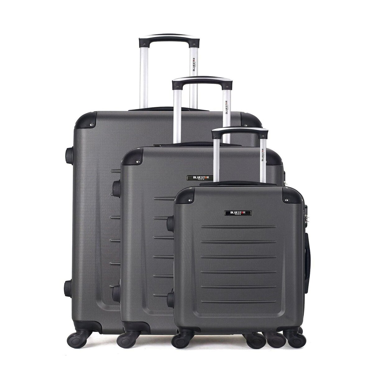 BLUESTAR BLUESTAR - Set de 3 Valises OPERA 75 cm 4 Roues