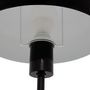 Voir la diapositive 3 : ATMOSPHERA Lampe à Poser Champignon  Savio  38cm Noir