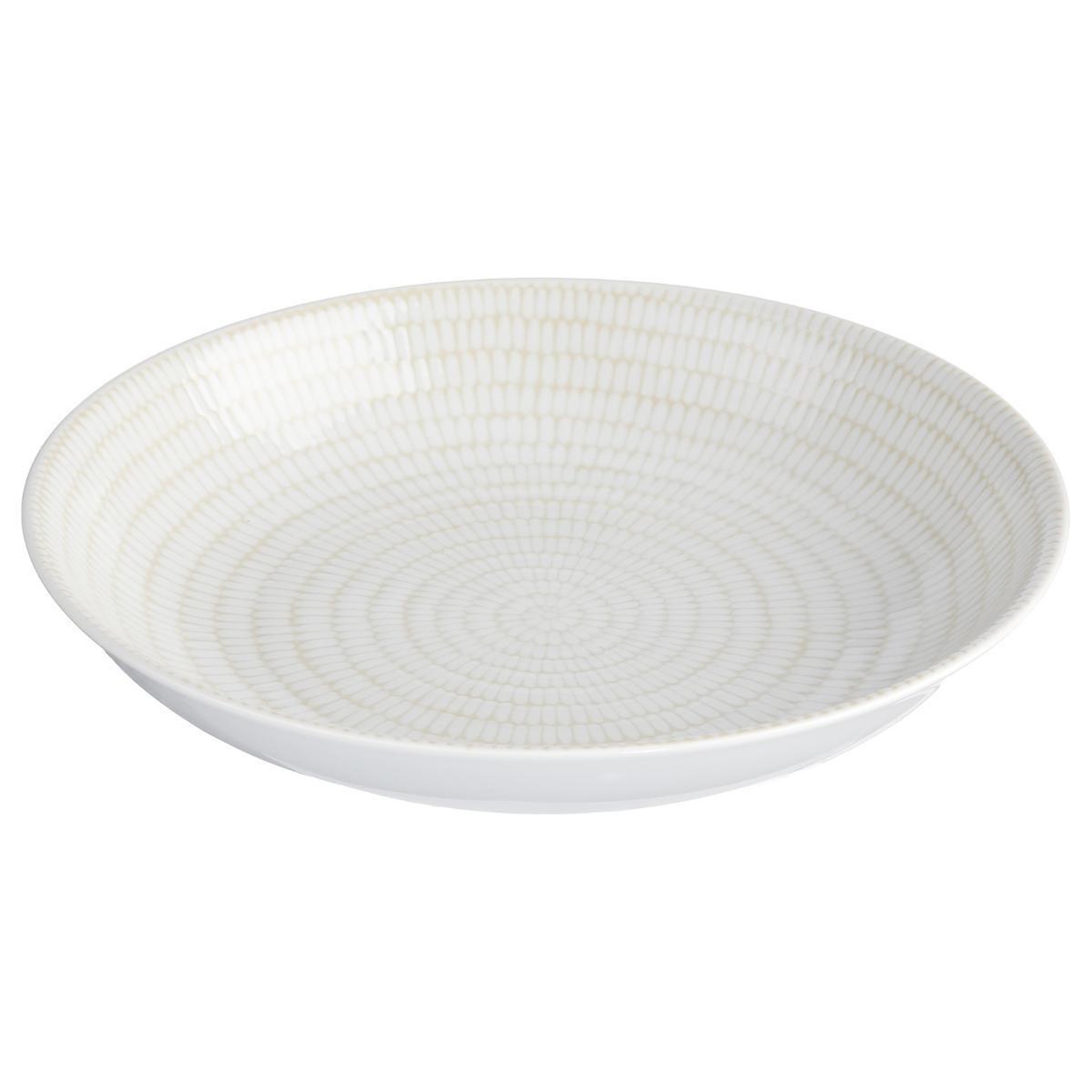 Voir la diapositive 2 : SECRET DE GOURMET Lot de 6 assiettes creuses  rice  20cm blanc