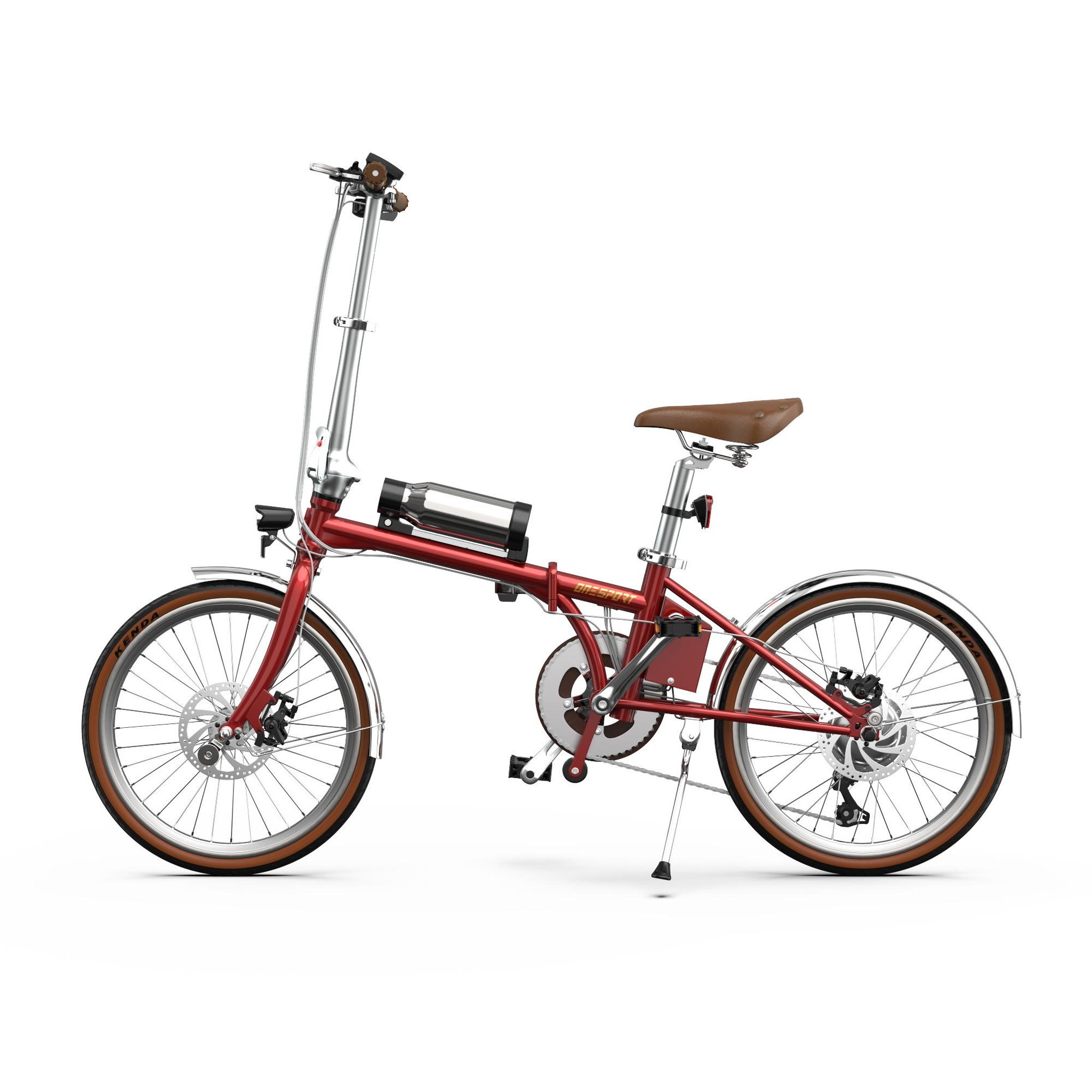 Voir la diapositive 1 : ONESPORT Vélo électrique pliant ONESPORT OT02 Pro