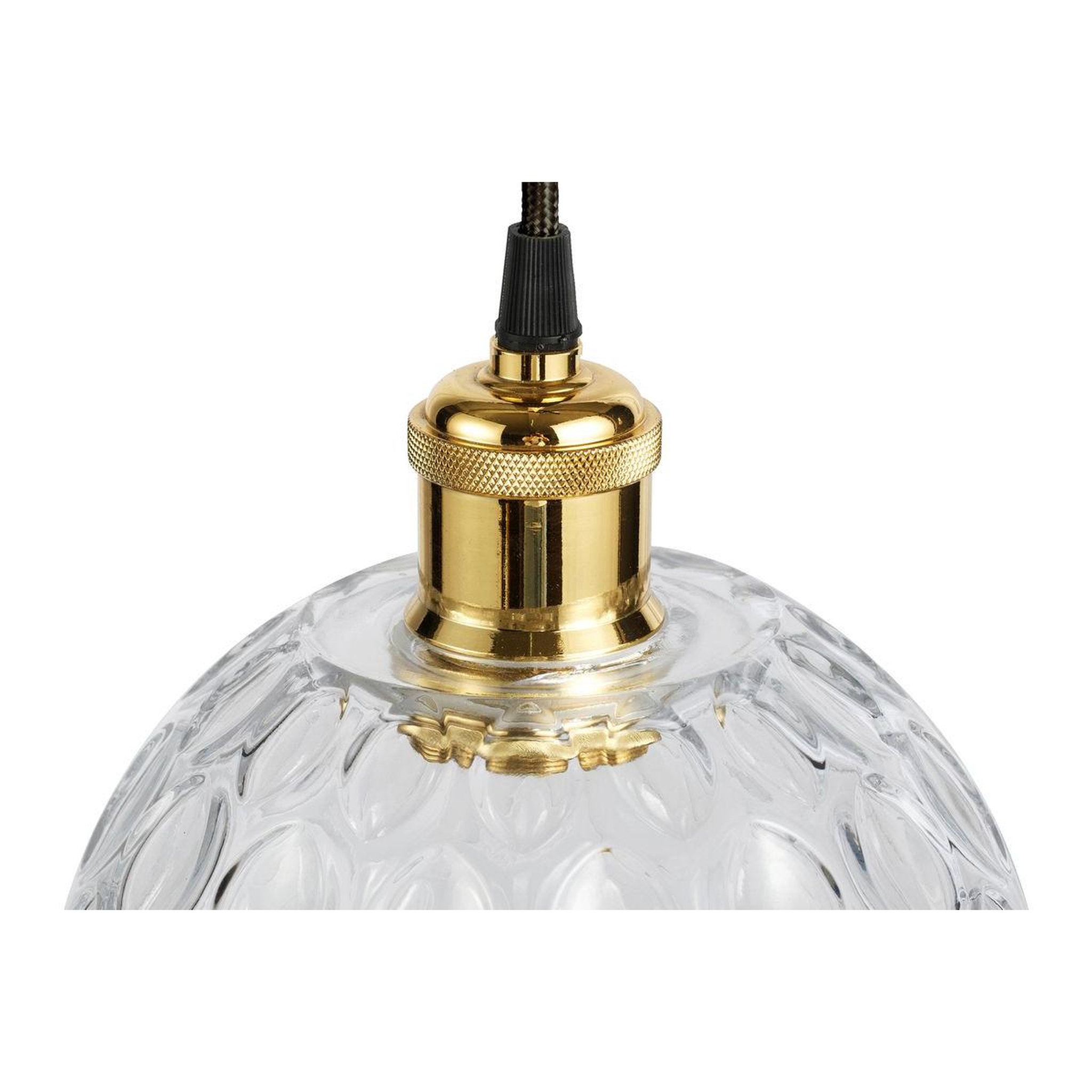 Voir la diapositive 3 : Paris Prix Lampe suspension déco  corona  27cm transparent