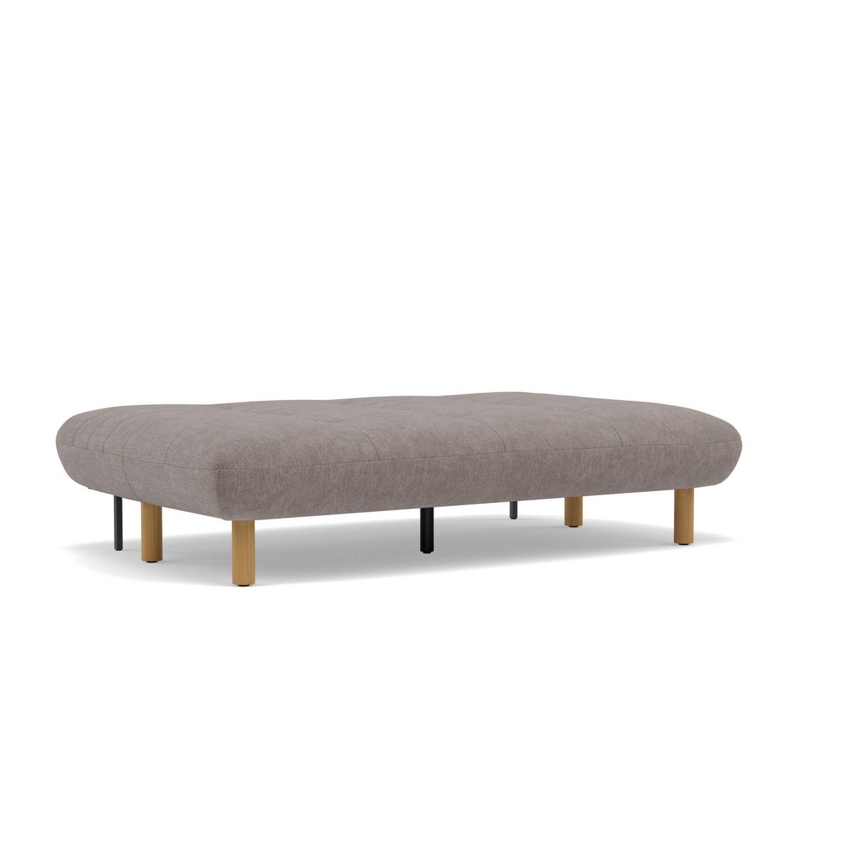 BEST MOBILIER Soan - banquette 2 places convertible clic-clac en velours texturé