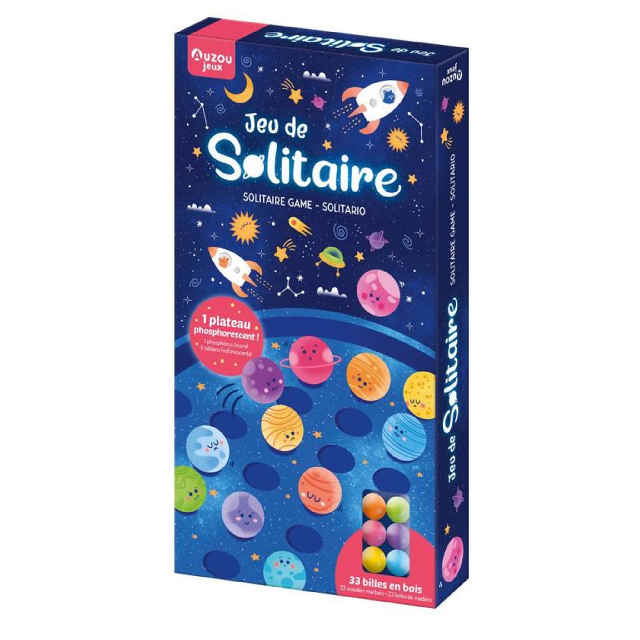 Editions Auzou Jeu classique Auzou Jeu de Solitaire