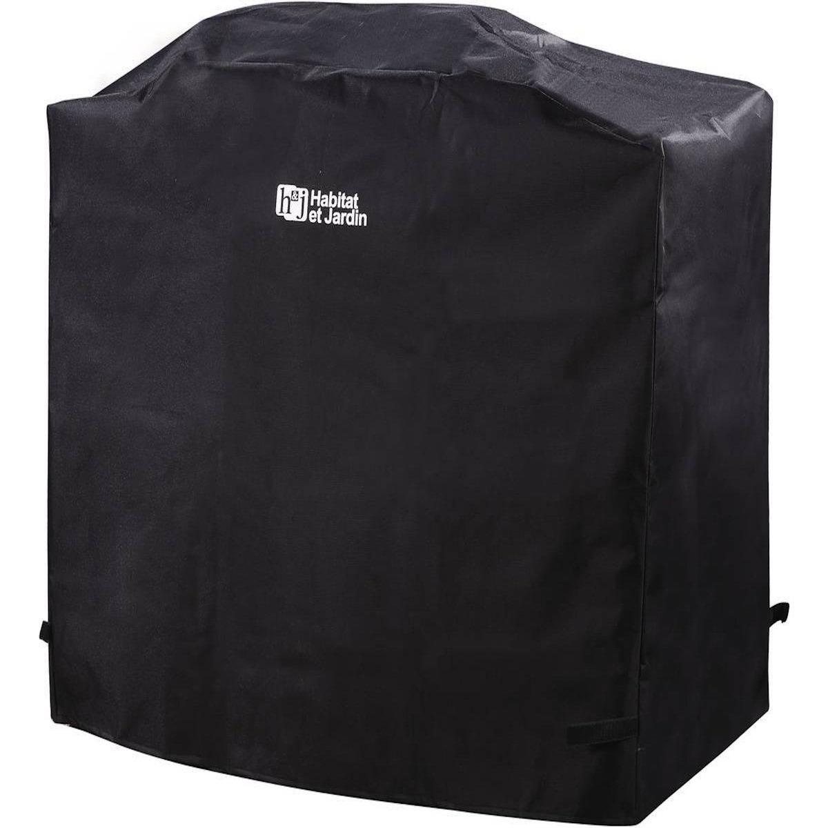 Habitat et Jardin Housse pour barbecue  Festa 5  - 120x52 cm - Noir