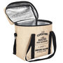Voir la diapositive 4 : Paris Prix Lunch Bag Fraicheur Isotherme  Effet Jute  30cm Beige